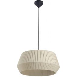 Nordlux Dicte lampa wisząca 1x60 W czarna-beżowa 2112373009