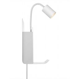 Nordlux Roomi lampka nocna 1x8 W biała 2112551001