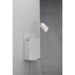 Nordlux Roomi lampka nocna 1x8 W biała 2112551001