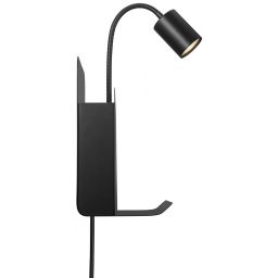 Nordlux Roomi lampka nocna 1x8 W czarna 2112551003