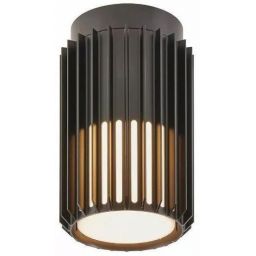 Nordlux Aludra lampa podsufitowa zewnętrzna 1x15 W czarna 2118006203