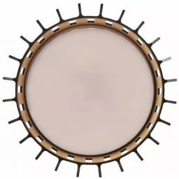 Nordlux Aludra lampa podsufitowa zewnętrzna 1x15 W brązowa 2118006261