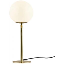 Nordlux DFTP Shapes lampa stołowa 1x15W biały opal/mosiądz 2120055035