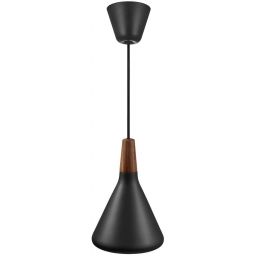 Nordlux DFTP Nori 18 lampa wisząca 1x40W czarny/brązowy 2120803003