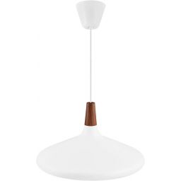 Nordlux DFTP Nori 39 lampa wisząca 1x40W biały/brązowy 2120823001