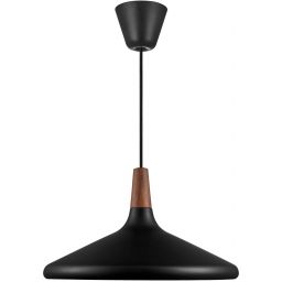 Nordlux DFTP Nori 39 lampa wisząca 1x40W czarny/brązowy 2120823003