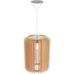 Nordlux Asti lampa wisząca 1x40W naturalne drewno 2213133014