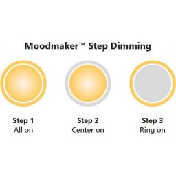 Nordlux Clyde lampa wisząca 1x5W LED czarna 2213543003