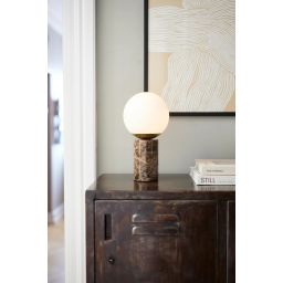 Nordlux Lilly lampa stołowa 1x25 W brązowa 2213575018