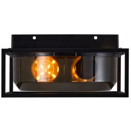 Nordlux Griffin lampa podsufitowa zewnętrzna 2x15 W przydymiona 2218126047