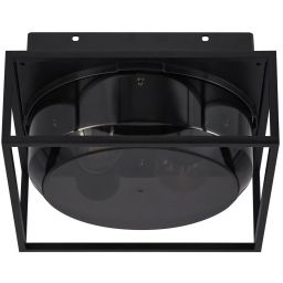 Nordlux Griffin lampa podsufitowa zewnętrzna 2x15 W przydymiona 2218126047