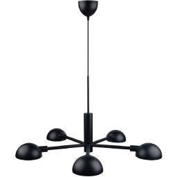 Nordlux DFTP Nomi lampa wisząca 5x25W czarna 2220163003