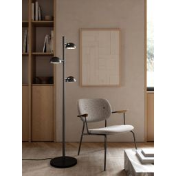 Nordlux DFTP Nomi lampa stojąca 3x8W czarna 2220194003