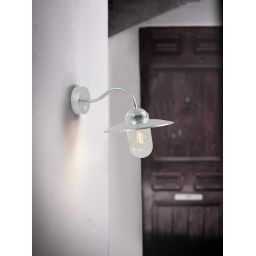 Nordlux Luxe kinkiet zewnętrzny z czujnikiem ruchu i zmierzchu 1x60 W ocynkowany 22661031