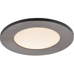 Nordlux Leonis lampa do zabudowy 1x4,5W LED nikiel szczotkowany 2310016055