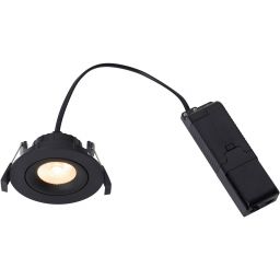 Nordlux Aliki lampa do zabudowy 1x8W LED czarna 2310320003