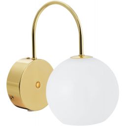 Nordlux Franca kinkiet 1x40W mosiądz/biały 2312561035