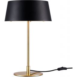 Nordlux Clasi lampa stołowa 3x10 W czarna-złota 2312645003