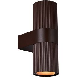 Nordlux Kyklop kinkiet zewnętrzny 2x25 W brązowy 2318051009