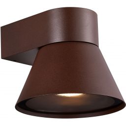 Nordlux Kyklop Cone kinkiet zewnętrzny 1x25W brązowy 2318071009