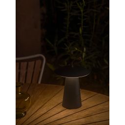 Nordlux Ara to go lampa stołowa zewnętrzna i wewnętrzna 1x2 W czarna 2318245003