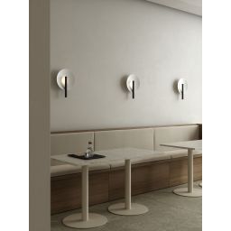 Nordlux DFTP Furiko kinkiet 1x6W czarny/biały 2320241003