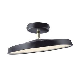 Nordlux Kaito lampa podsufitowa 1x15 W czarna 2320546003