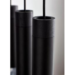 Nordlux Tilo lampa wisząca 5x15 W czarna 2410483003