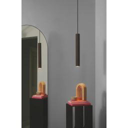 Nordlux Vico lampa wisząca 1x5 W brązowa metaliczna 2412103018