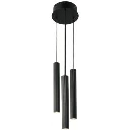 Nordlux Vico lampa wisząca 3x5 W czarna 2412123003