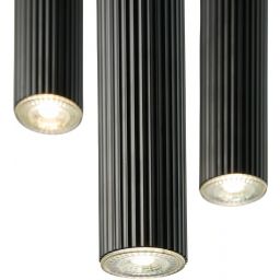 Nordlux Vico lampa wisząca 3x5 W czarna 2412123003