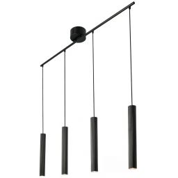 Nordlux Vico lampa wisząca 4x5 W czarna 2412143003