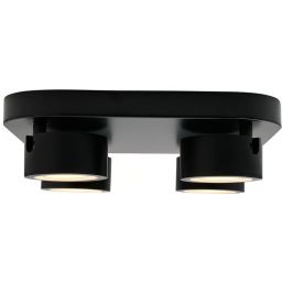 Nordlux Clyde lampa podsufitowa 4x3,5 W czarna 2412256003