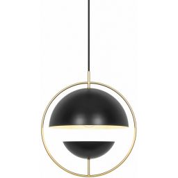 Nordlux Tavia lampa wisząca 1x40 W czarna 2412353003