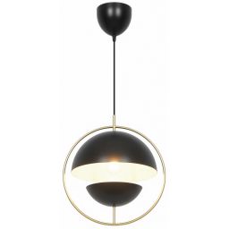 Nordlux Tavia lampa wisząca 1x40 W czarna 2412353003