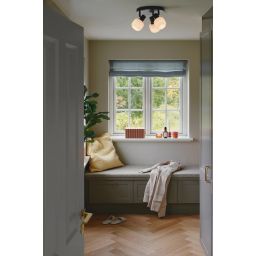 Nordlux Milford lampa podsufitowa 3x25 W czarna 2412606003