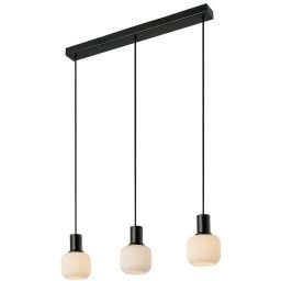 Nordlux Milford lampa wisząca 3x25 W czarna 2412623003