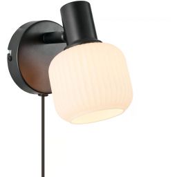 Nordlux Milford kinkiet 1x10 W czarny 2412631003