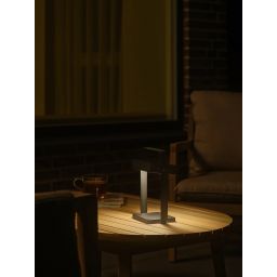 Nordlux Saulio Solar lampa solarna stołowa 1x3,5 W czarny 2418035003