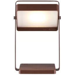 Nordlux Saulio Solar lampa solarna stołowa 1x3,5 W brązowa 2418035018