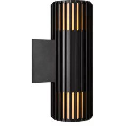 Nordlux Aludra kinkiet zewnętrzny 2x15 W czarny 2418121203