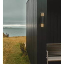 Nordlux Aludra kinkiet zewnętrzny 2x15 W czarny 2418121203