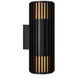 Nordlux Aludra kinkiet zewnętrzny 2x15 W czarny 2418121203