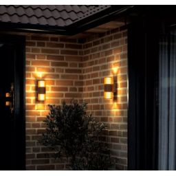 Nordlux Aludra kinkiet zewnętrzny 2x15 W brązowy 2418121261