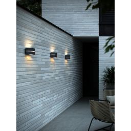 Nordlux Sibelis kinkiet zewnętrzny 1x10 W antracyt 2418311050