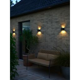 Nordlux Milda kinkiet zewnętrzny 1x4,9 W czarny 2418331003