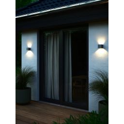 Nordlux Milda kinkiet zewnętrzny 1x4,9 W antracyt 2418331050
