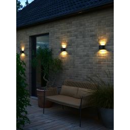 Nordlux Milda kinkiet zewnętrzny 1x4,9 W czarny 2418351003