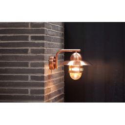 Nordlux Nibe kinkiet zewnętrzny 1x60 W miedź 24981030