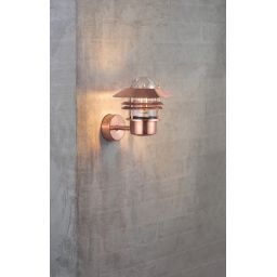 Nordlux Blok kinkiet zewnętrzny 1x60 W miedź 25011030